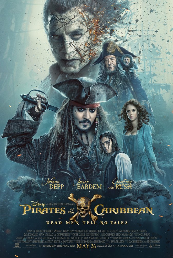 Pirates of the Caribbean: Dead Men Tell No Tales - 2017 Poster