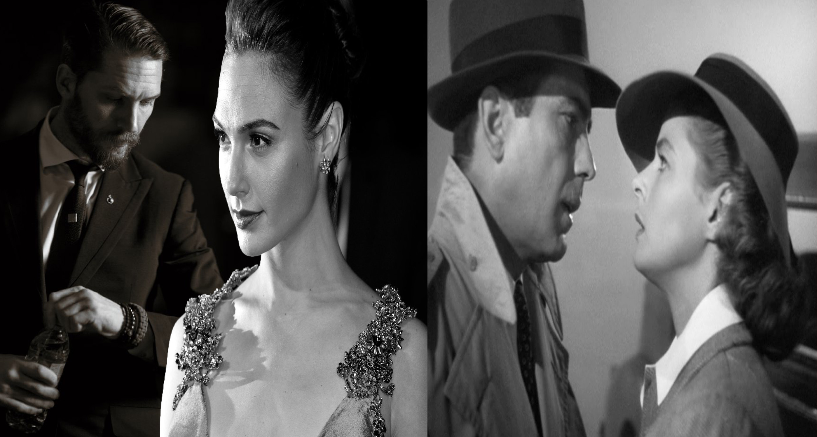 Tom Hardy and Gal Gadot : Rick Blaine and Ilsa Lund Characters