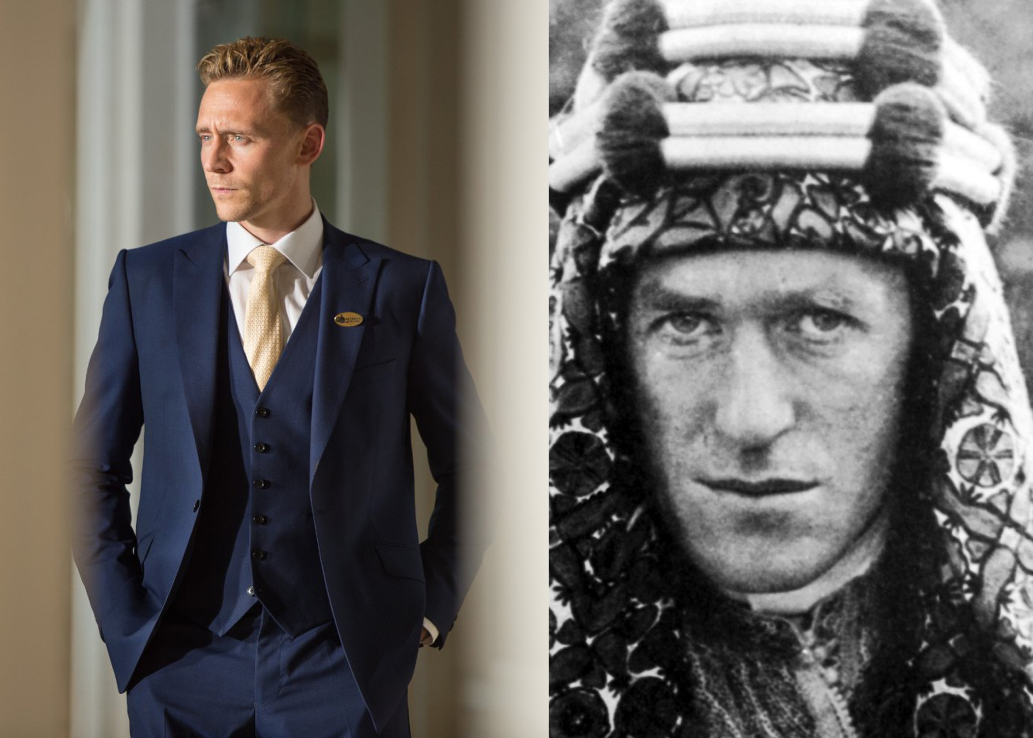 Tom Hiddleston : T.E. Lawrence Characters