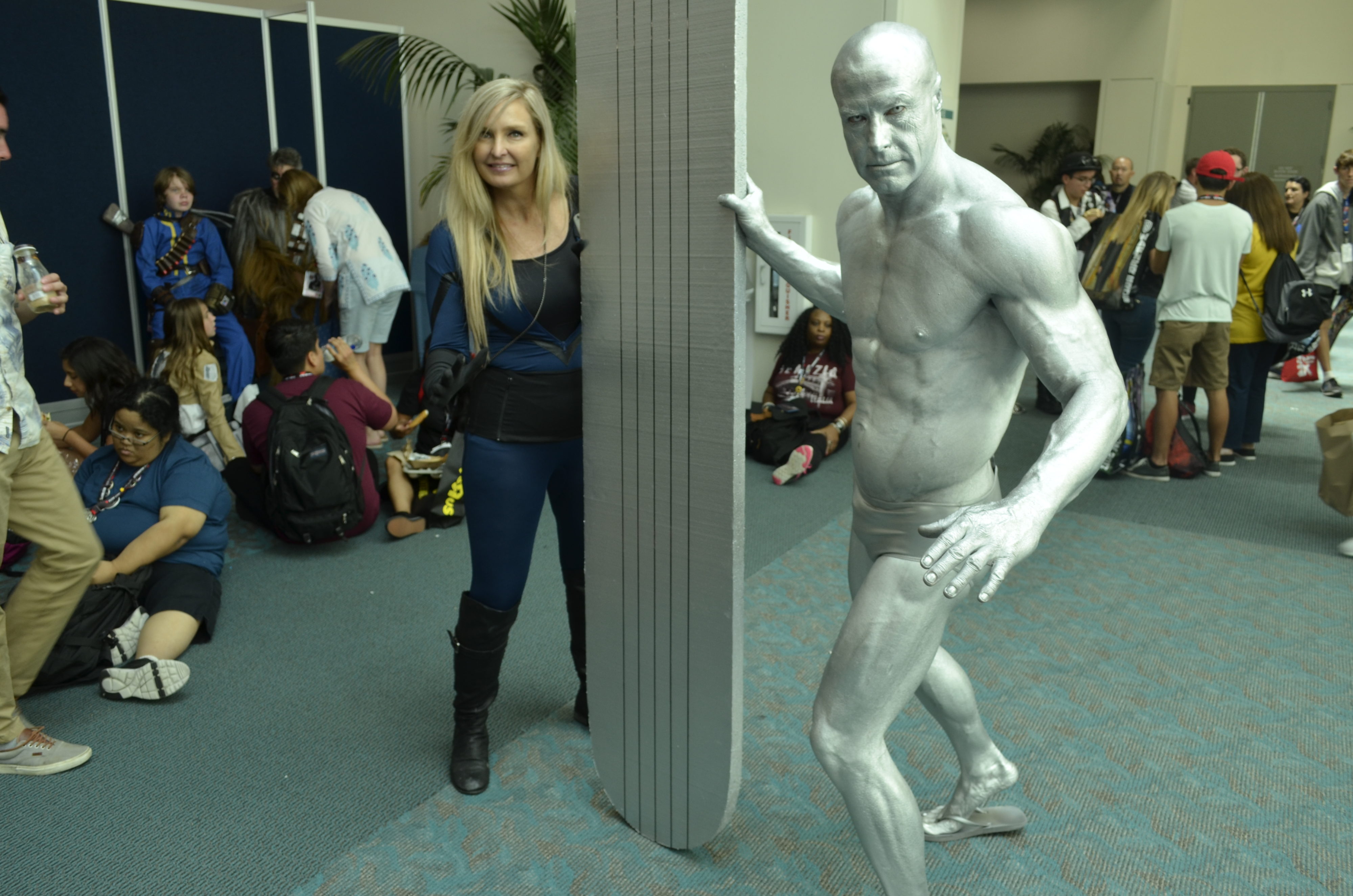 Comic-Con 2017 COSPLAY - Silver Surfer