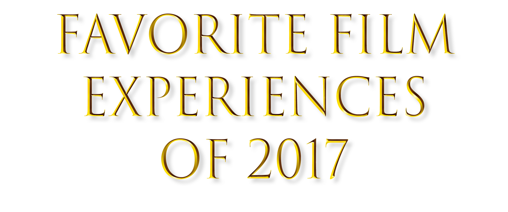 Adam's Favorite Picks of 2017