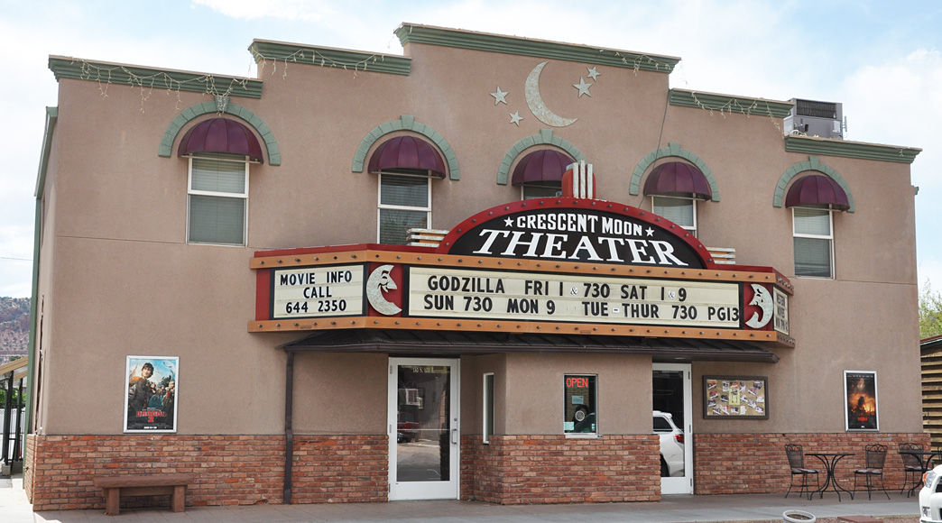 Kanab's historic Crescent Moon Theater - Little Hollywood Shootout 