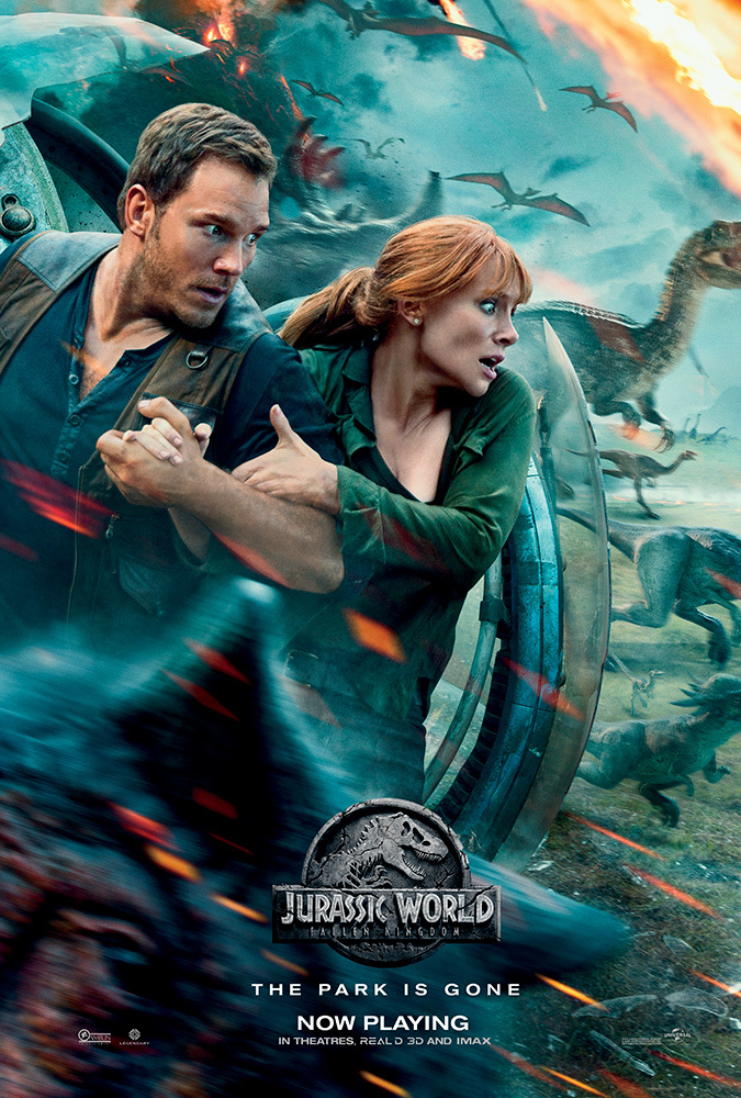  Jurassic World: Fallen Kingdom (2018) - Movie Poster