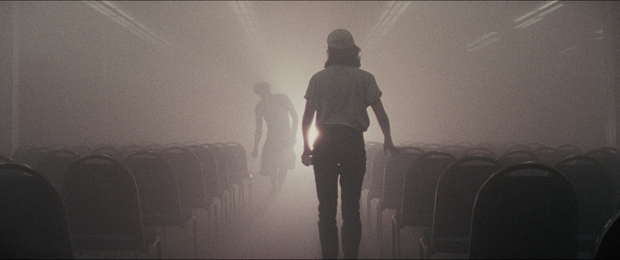 Man in Dress as Luz walks up the aisle