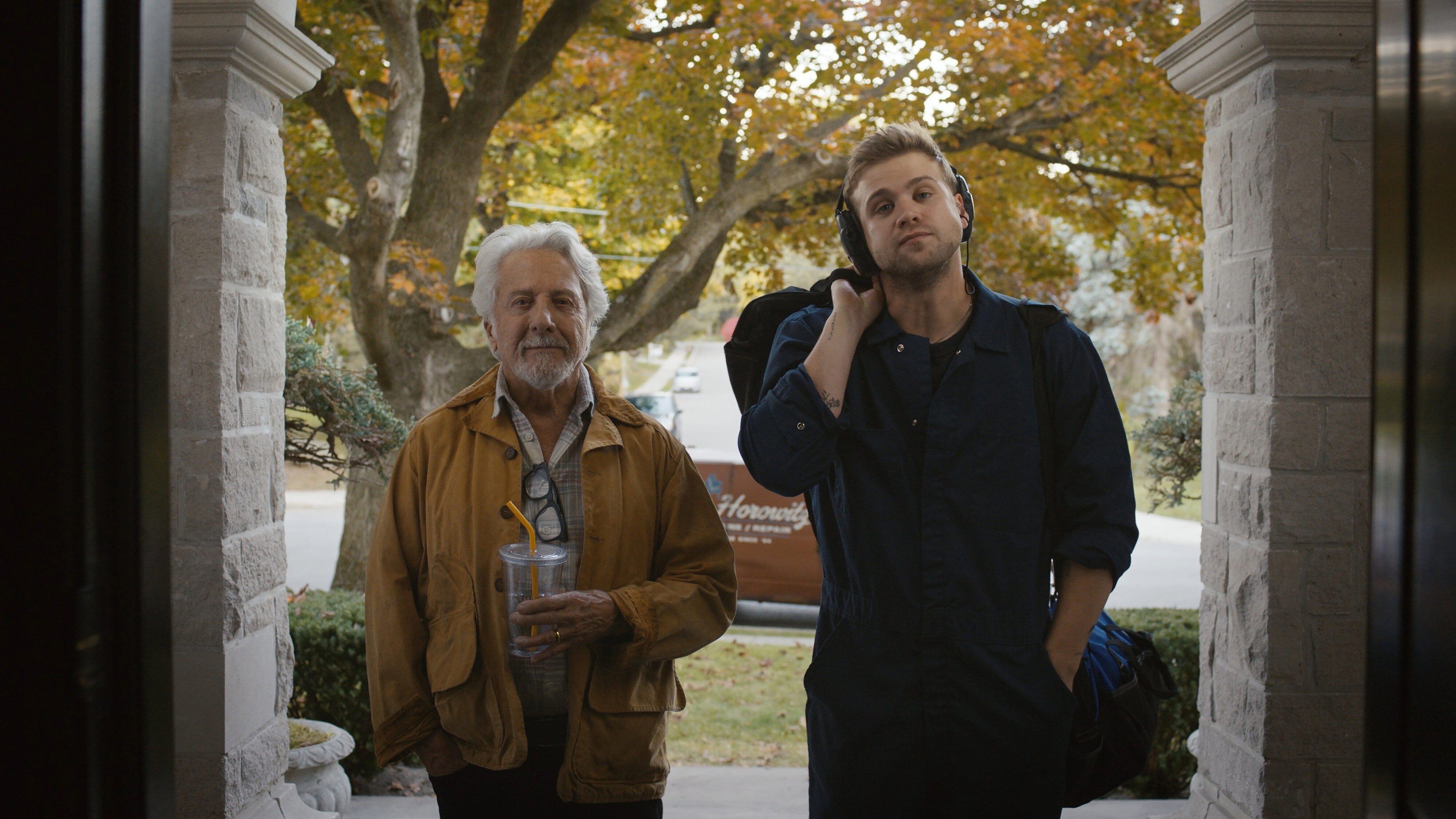 Dustin Hoffman and Leo Woodall appears in Tuner, an official selection of the 2026 Sundance Film Festival. Courtesy of Sundance Institute